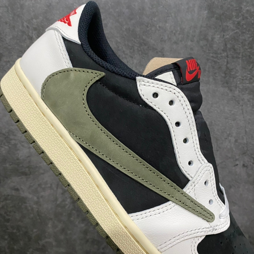【LJR】Travis Scott x Jordan Air Jordan 1 Low"Medium Olive"