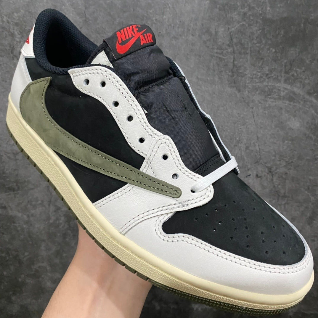【LJR】Travis Scott x Jordan Air Jordan 1 Low"Medium Olive"