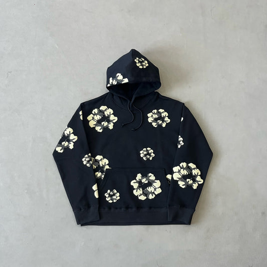 Denim Tears x CPFM Cactus Tears Wreath Hoodie Black