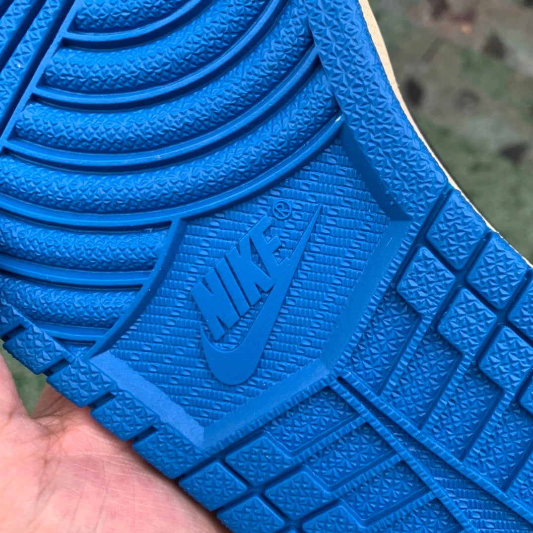 【LJR】Air Jordan 1 Travis Scott x Fragment “Military Blue Low”
