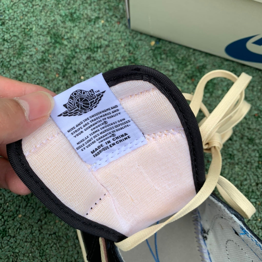 【LJR】Air Jordan 1 Travis Scott x Fragment “Military Blue Low”