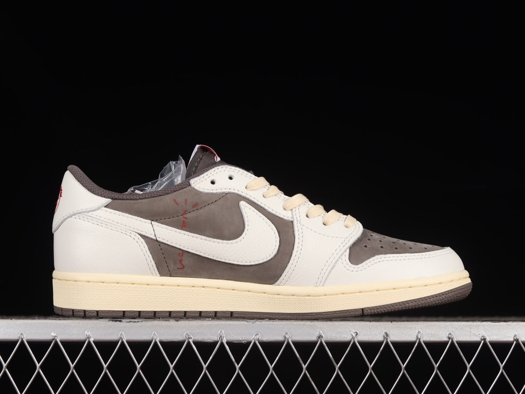 【LJR】 Travis Scott x Jordan Air Jordan 1 Low OG SP "Sail andRidgerock”