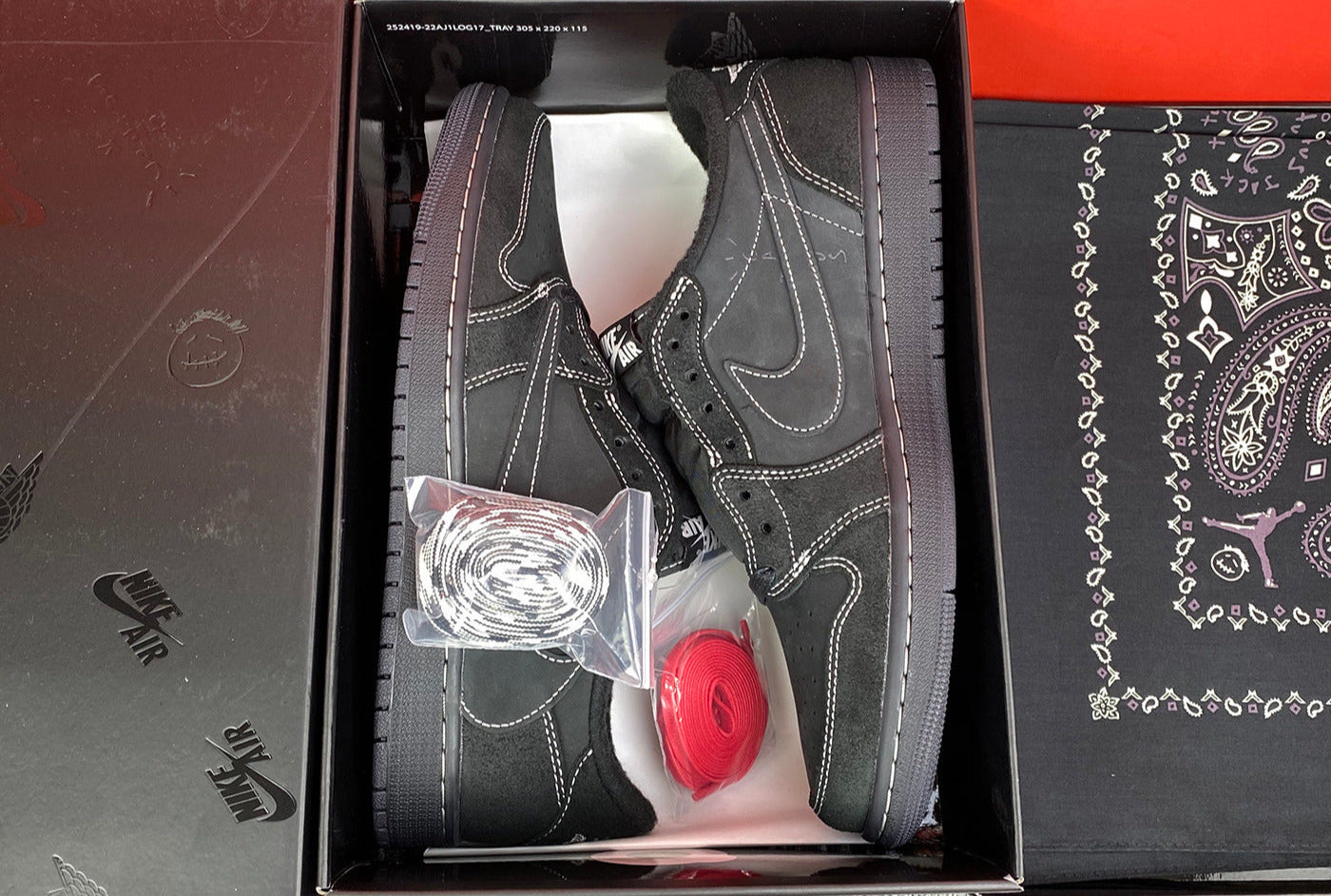 【LJR】Travis Scott x Jordan Air Jordan 1 Low OG“Velvet Brown”