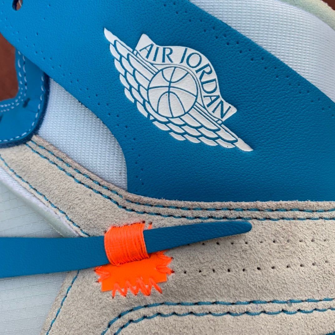 【LJR】 OFF-WHITE x Jordan Air Jordan 1 Retro High OG "UNC"