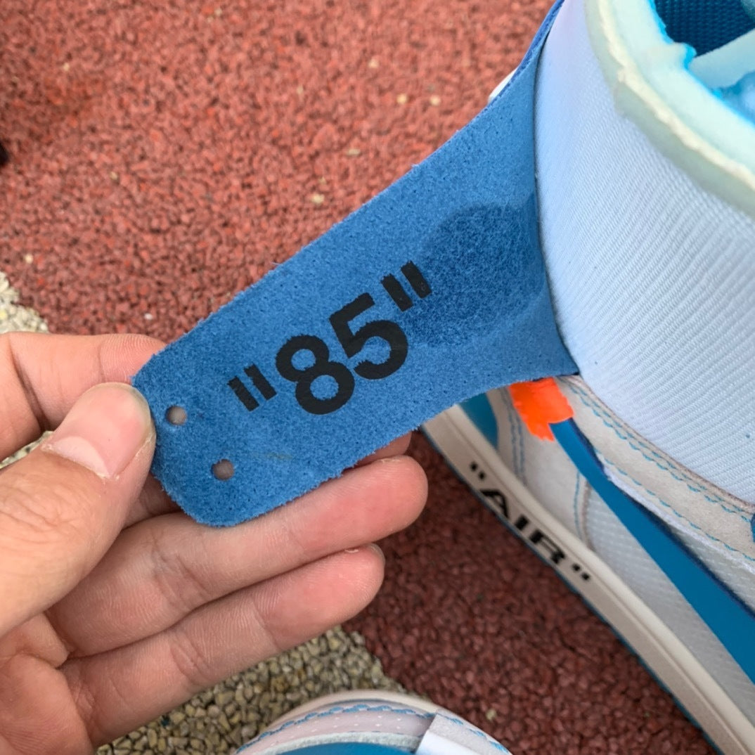 【LJR】 OFF-WHITE x Jordan Air Jordan 1 Retro High OG "UNC"