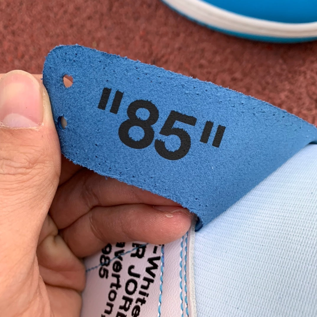 【LJR】 OFF-WHITE x Jordan Air Jordan 1 Retro High OG "UNC"