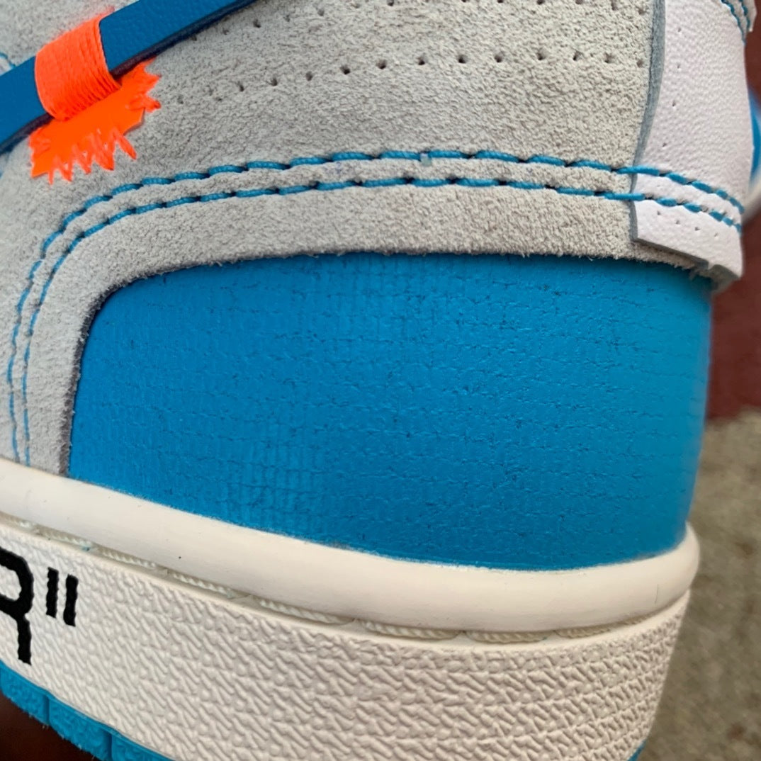 【LJR】 OFF-WHITE x Jordan Air Jordan 1 Retro High OG "UNC"