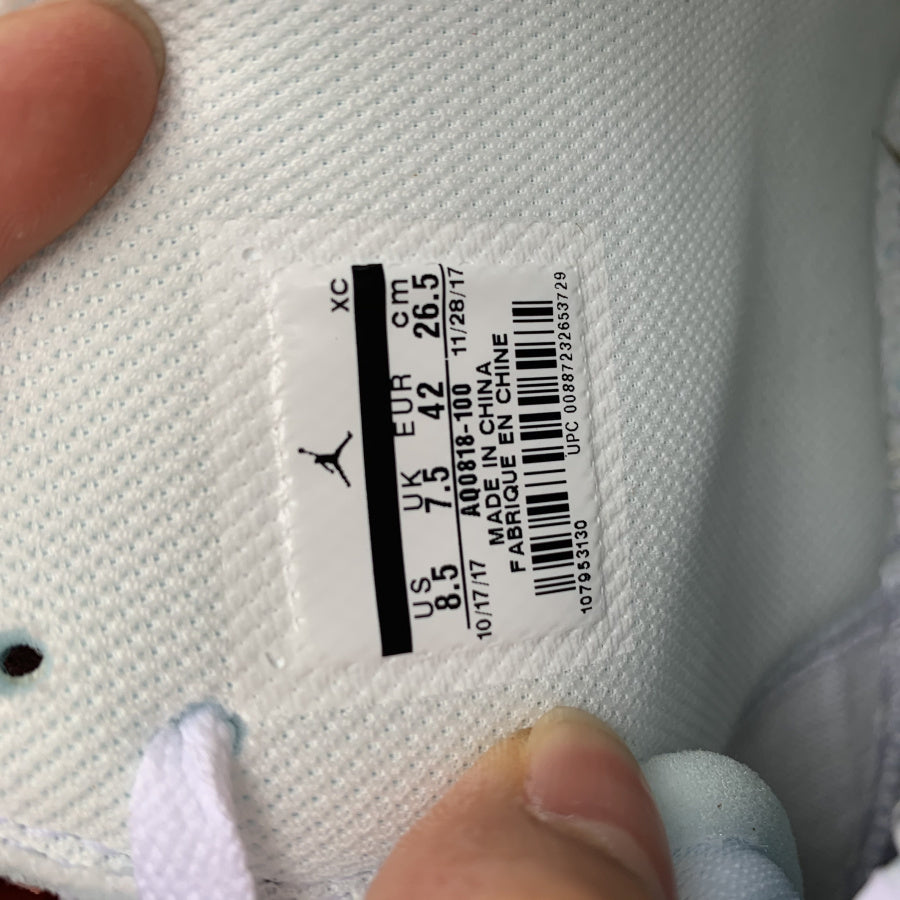 【LJR】 OFF-WHITE x Air Jordan 1 White AJ1 Ow