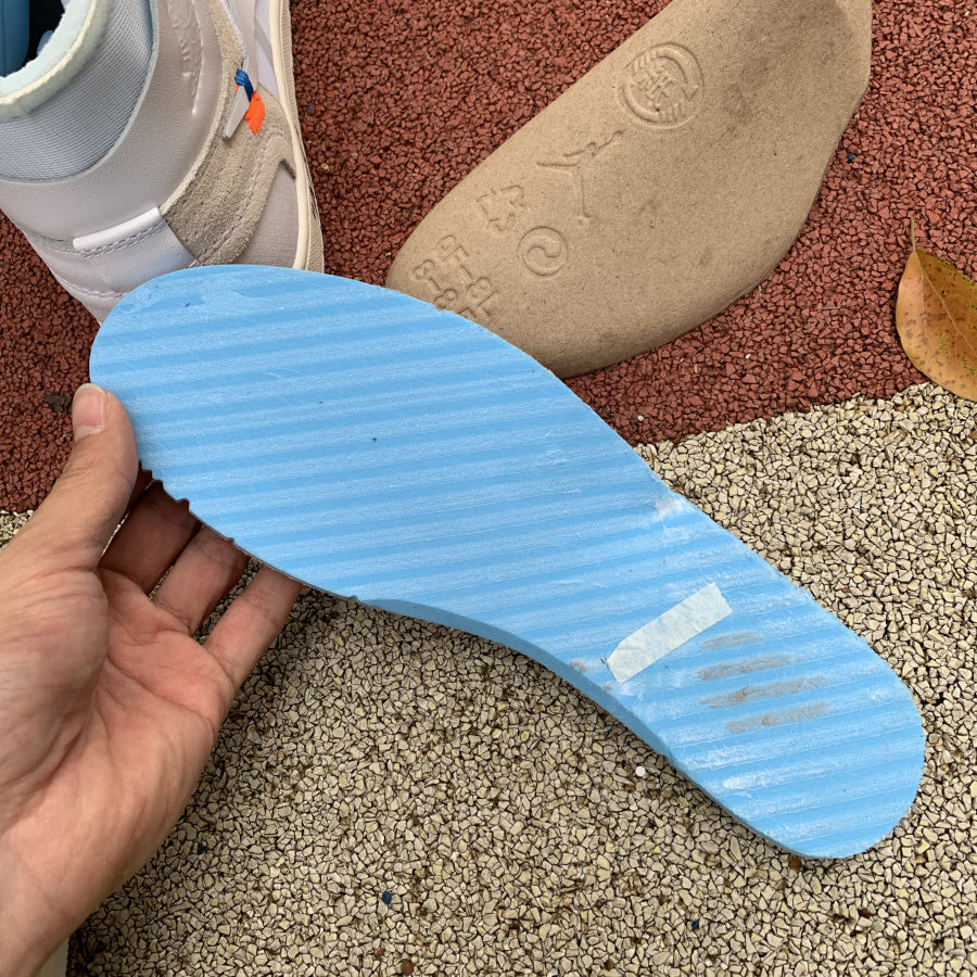【LJR】 OFF-WHITE x Air Jordan 1 White AJ1 Ow