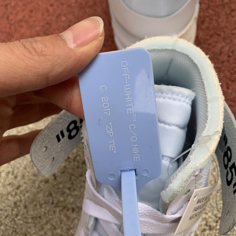 【LJR】 OFF-WHITE x Air Jordan 1 White AJ1 Ow