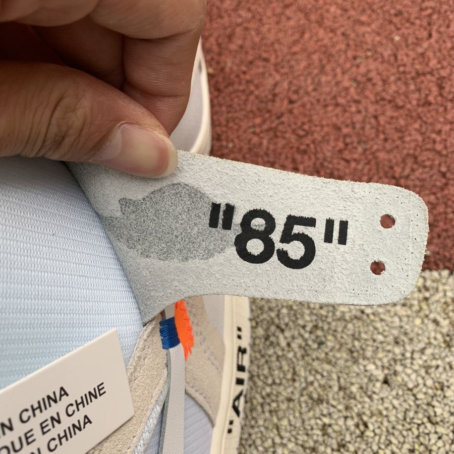 【LJR】 OFF-WHITE x Air Jordan 1 White AJ1 Ow
