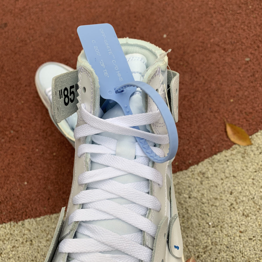 【LJR】 OFF-WHITE x Air Jordan 1 White AJ1 Ow